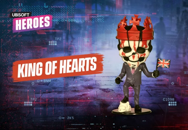 Figúrka Watch Dogs - King of Hearts (Ubisoft Heroes 7)