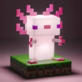 Lampička Minecraft - Axolotl