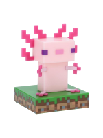 Lampička Minecraft - Axolotl