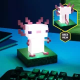 Lampička Minecraft - Axolotl