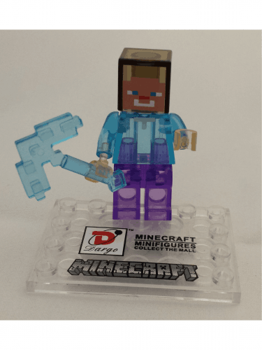 Mini figúrka Minecraft Steve s krompáčom