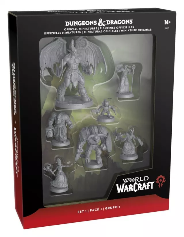 Sada figúrok Dungeons & Dragons x World of Warcraft (set 1) - Miniatúry
