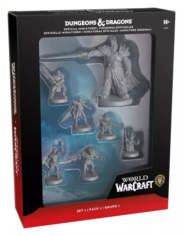 Sada figúrok Dungeons & Dragons x World of Warcraft (set 2) - Miniatúry