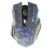 Herná bezdrôtová myš Weyes 6D 1600 DPI (modrá)
