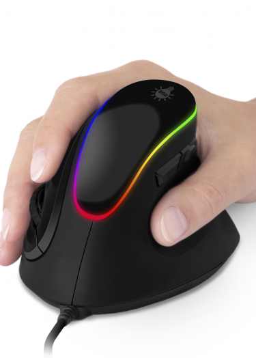 Herná myš Connect IT Game for Health (ergonomická vertikálna) (PC)