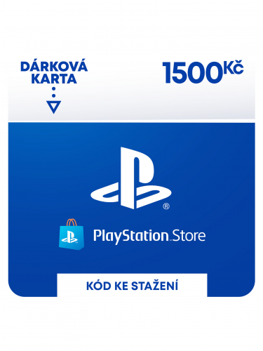 PlayStation Store - Darčeková karta - 1500 Kč (PS DIGITAL) (PS4)