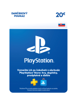 SK - PlayStation Store - Darčeková karta - 20 EUR (DIGITAL)