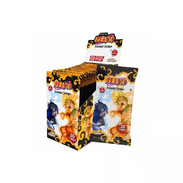 Kartová hra Naruto Mythos TCG - Shinobi Shiren Booster Box (1st Edition) (24 boosterov) - Zberateľská kartová hra TCG