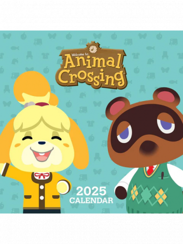 Kalendár Animal Crossing 2025