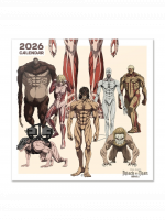 Kalendár Attack on Titan 2026