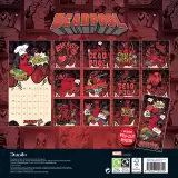 Kalendár Deadpool 2027 - Marvel