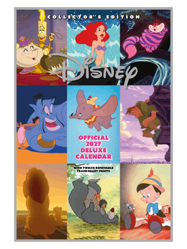 Kalendár Disney Classics Deluxe - Quotes 2027 (A3)