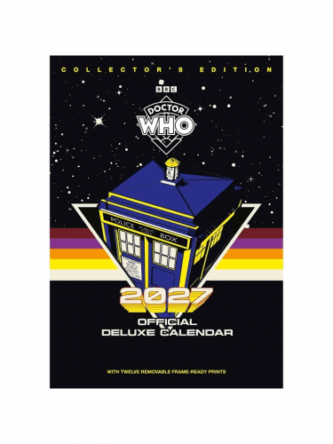 Kalendár Doctor Who Classic Deluxe 2027 (A3)