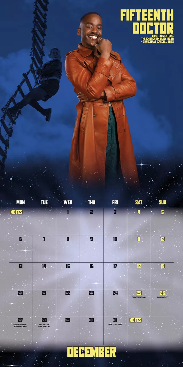 Kalendár Doctor Who Classic Edition 2027