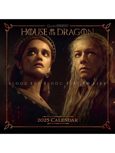 Kalendár House of the Dragon 2025