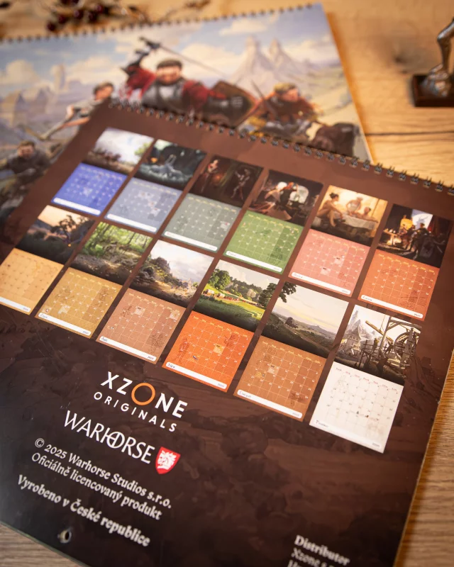 Kalendár Kingdom Come: Deliverance II 2026 (nástenný) CZ