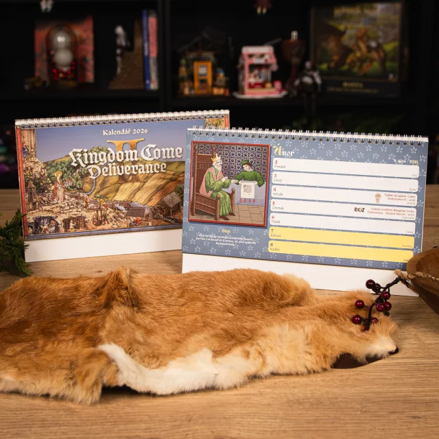 Kalendár Kingdom Come: Deliverance II 2026 (stolový) CZ