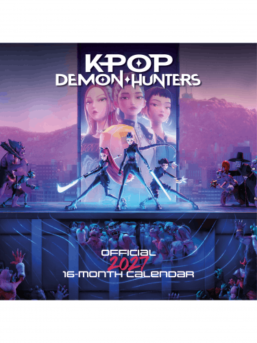 Kalendár KPop Demon Hunters 2027 (16 mesiacov)