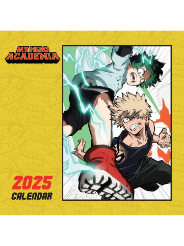 Kalendár My Hero Academia 2025