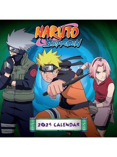 Kalendár Naruto Shippuden 2025