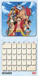 Kalendár One Piece 2027 - Anime