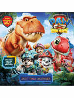 Kalendár Paw Patrol: Dino Movie - Family Organiser 2027 (+ samolepky)