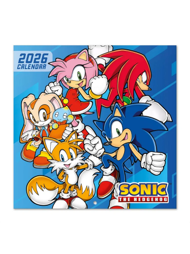 Kalendár Sonic the Hedgehog 2026