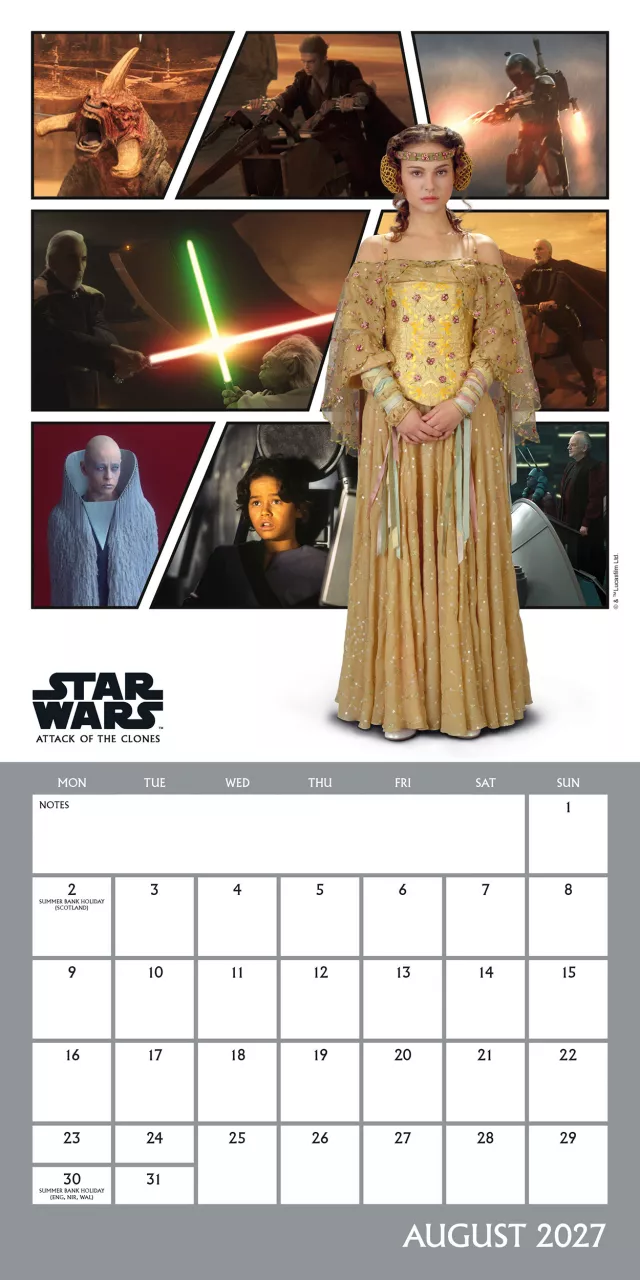 Kalendár Star Wars Classic 2027