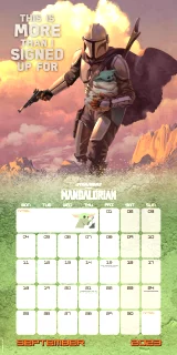 Kalendár Star Wars: The Mandalorian - Grogu 2023