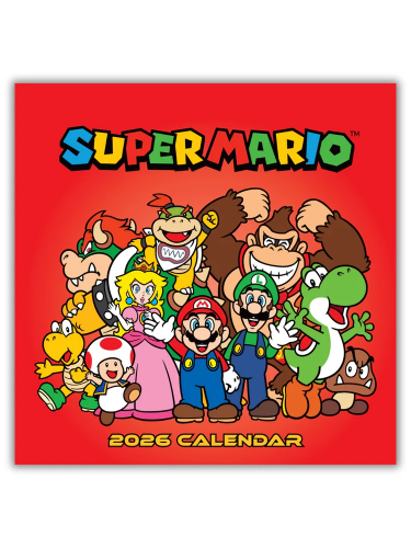 Kalendár Super Mario 2026