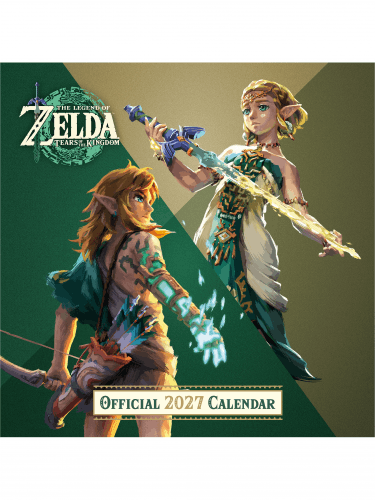 Kalendár The Legend of Zelda: Tears of the Kingdom 2027