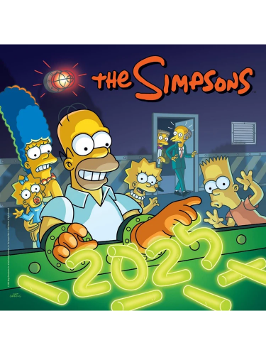 Kalendár The Simpsons 2025