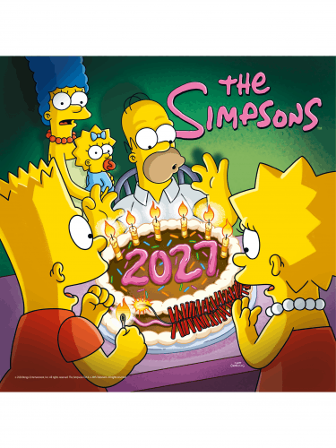 Kalendár The Simpsons 2027