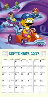 Kalendár The Simpsons 2027
