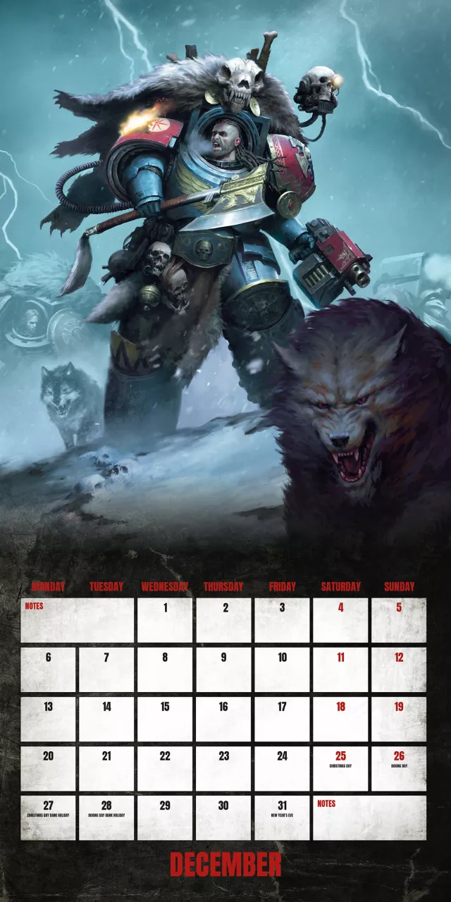 Kalendár Warhammer 40,000 (2027)