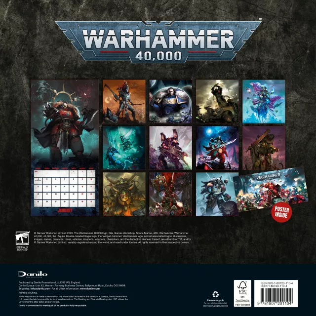 Kalendár Warhammer 40,000 (2027)