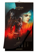 Kalendár Zaklínač - The Witcher 3: Wild Hunt 10th Anniversary Calendar 2026