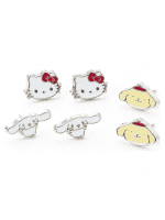 Náušnice Sanrio - Cinnamoroll, Pompompurin, Hello Kitty