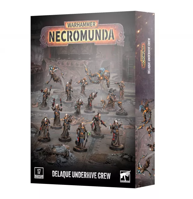 Warhammer Necromunda - Delaque Underhive Crew (17 figúrok) - Stolová hra
