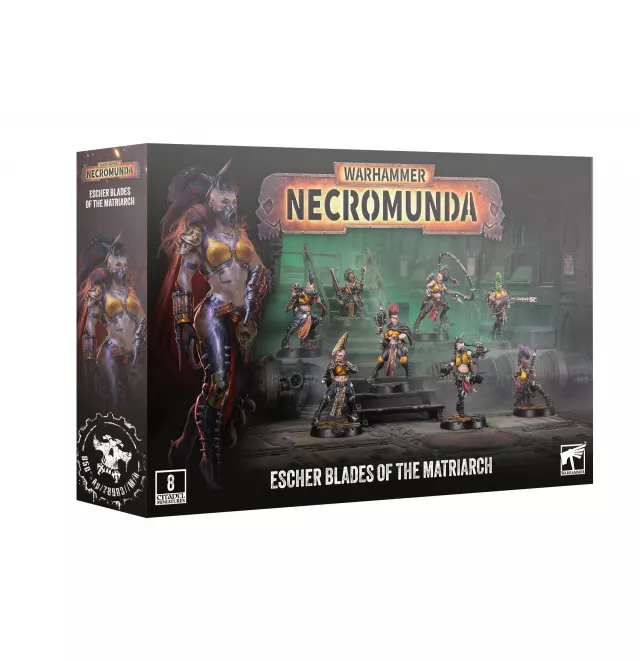 Warhammer: Necromunda - Escher Blades of the Matriarch (8 figúriek) - Stolová hra