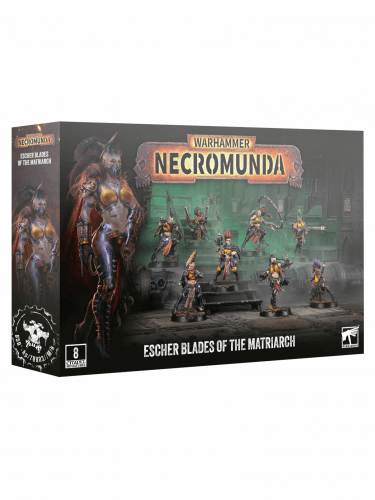 Warhammer: Necromunda - Escher Blades of the Matriarch (8 figúriek)