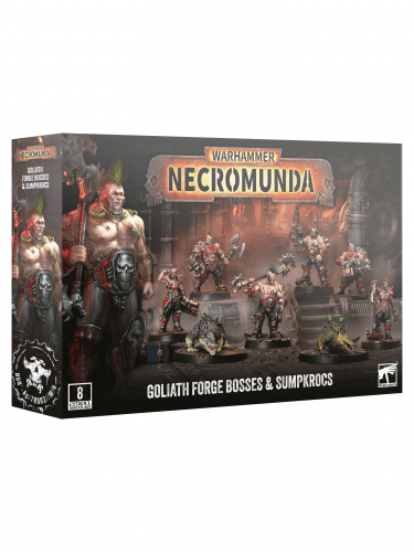 Warhammer: Necromunda - Forge Bosses & Sumpkrocs (8 figúrok)