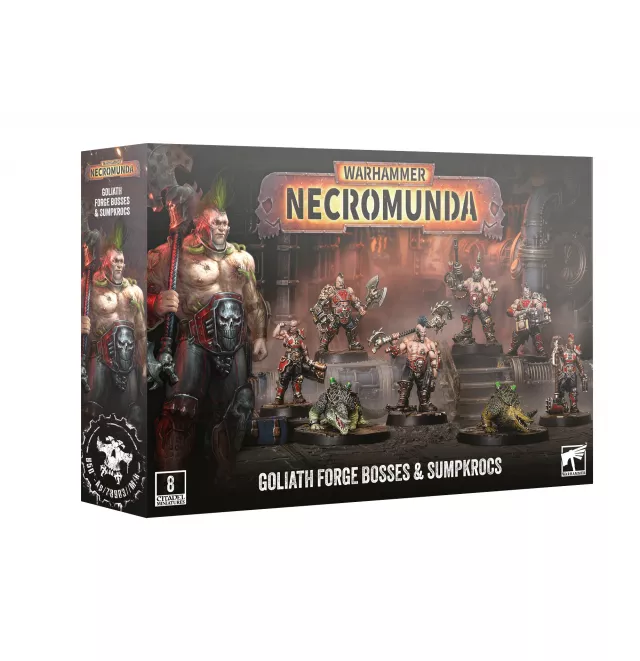 Warhammer: Necromunda - Forge Bosses & Sumpkrocs (8 figúrok) - Stolová hra
