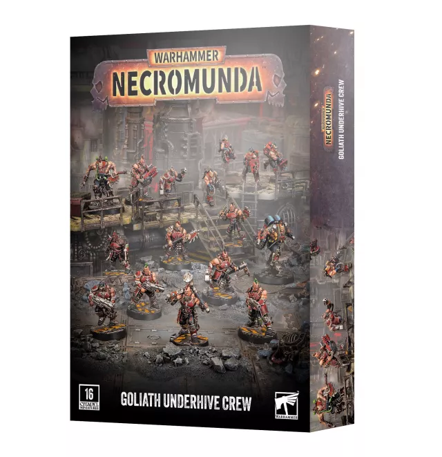 Warhammer Necromunda - Goliath Underhive Crew (16 figúrok) - Stolová hra