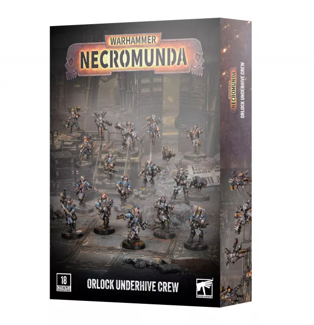 Warhammer Necromunda - Orlock Underhive Crew (18 figúrok) - Stolová hra
