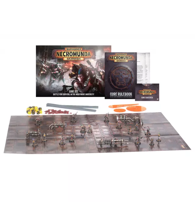 Warhammer Necromunda - Skirmish Core Set: Battle for Survival in The Nightmare Undercity - Stolová hra