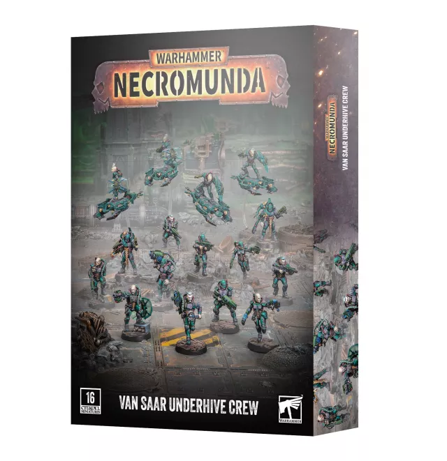 Warhammer Necromunda - Van Saar Underhive Crew (16 figúrok) - Stolová hra