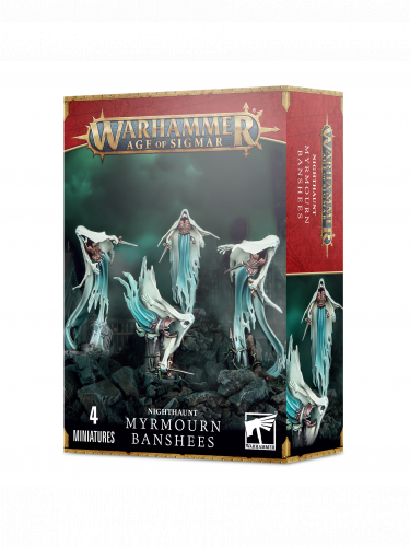 W-AOS: Nighthaunt Myrmourn Banshees (4 figúrky)