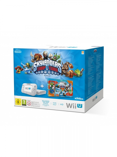 Konzola Nintendo Wii U (biela) Basic + Skylanders Trap Team (WIIU)