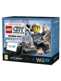 Konzola Nintendo Wii U (čierna) Premium + Lego City Undercover (WIIU)